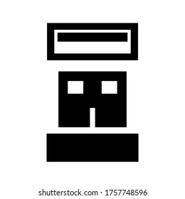 port usb  icon or logo isolated sign symbol vector illustration - high quality black style vector icons
