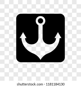 Port vector icon isolated on transparent background, Port logo concept