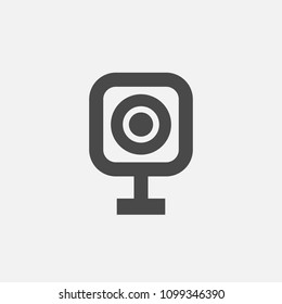 Portable camera vector icon