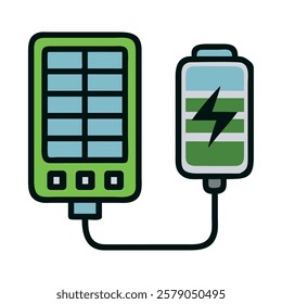 Portable charger using solar energy for eco friendly power