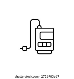 Dispositivo de medición digital portátil con contorno de sonda
