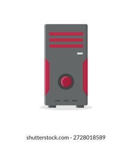 Video Reproductor de DVD portátil aislado en el fondo blanco con los iconos del reproductor de medios digitales para la tecnología de audio y el equipo electrónico