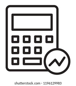 A portable electronic calculation device, calculator