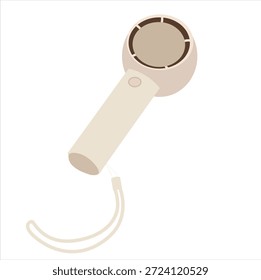 portable fan. Vector illustration of small electric fan.