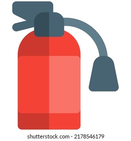 Portable fire extinguisher at restaurant in case of fire