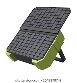 Portable foldable solar panel charger