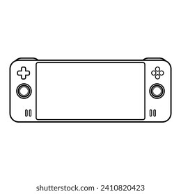 portable game console concept design 