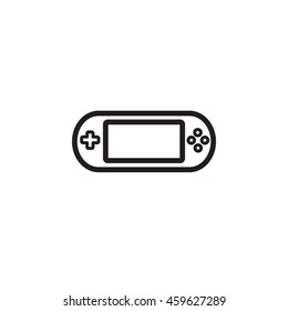 Portable Game Console Outline Icon