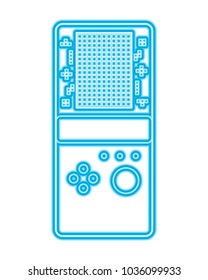 portable game console retro game tetris