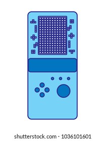 portable game console retro game tetris