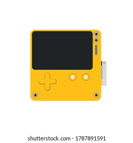 Portable Game Console vector illustration.