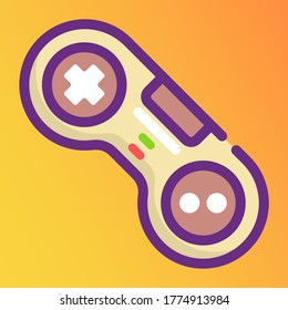A portable game controller design, volume pad icon design 