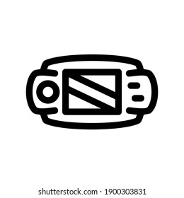 portable game icon or logo isolated sign symbol vector illustration - high quality black style vector icons
