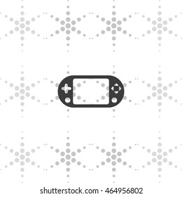 Portable game pad icon.