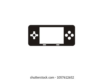 portable game player/joystick simple icon