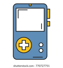 portable game video device