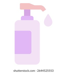 A portable hand sanitizer bottle suitable for hygiene, sanitization, health, and safety use in public and private spaces.