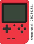 Portable Handheld red, Video Game, Portable Game console, Game Gadget