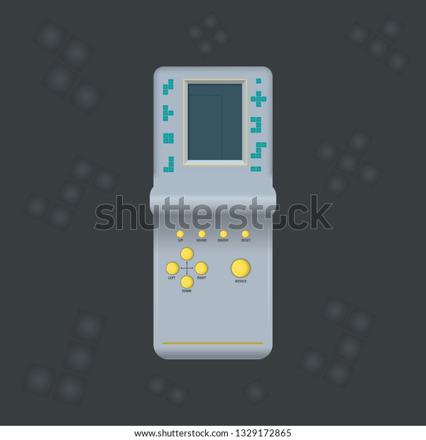 old tetris console