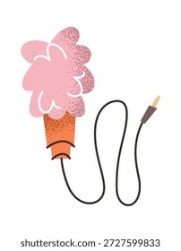 Portable microphone for blog creation