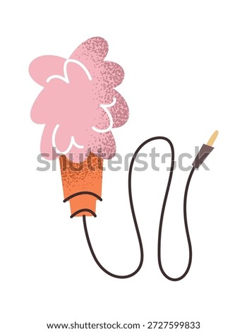 Portable microphone for blog creation