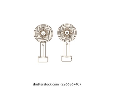 Portable mini fan adjustable wearable fan personal fan. It can be used as a party table, you can also put the fan into the room. Environmentally friendly and healthy for your children.
