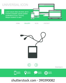 Portable music device.