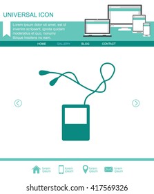 Portable music device.