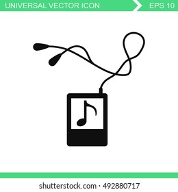 Portable music device icon.