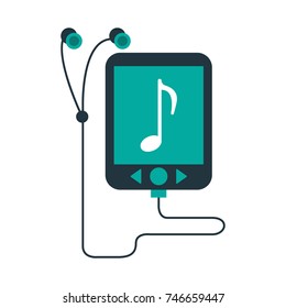 portable music player icon image 