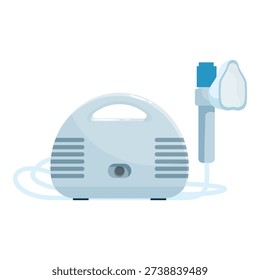 Portable nebulizer machine for efficient medicine delivery, promoting respiratory health and relief from breathing difficulties