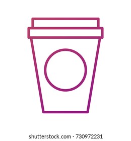 portable paper coffee cup for breakfast office