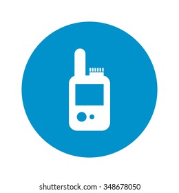 Portable radio icon. 