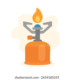 O fogão portátil permite a liberdade de cozinhar na natureza, onde o design do fogão portátil suporta a vida de aventura e o calor do fogão traz refeições quentes em trilhas.