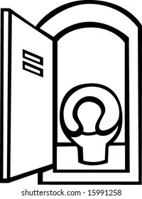 tragbare Toilette