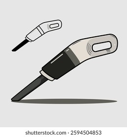 Portable vacuum cleaner vector illustration