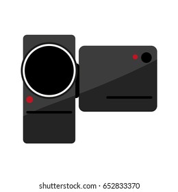 portable video camera icon image 