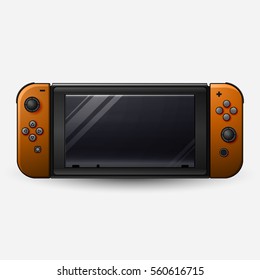 Portable video game console. 
