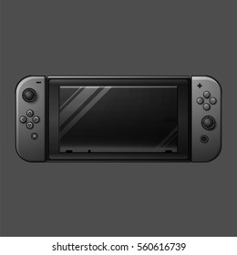 Portable video game console. 