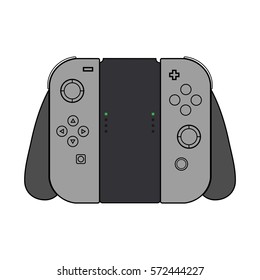 Portable video game console. 