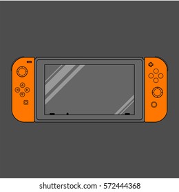Portable video game console. 