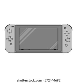 Portable video game console. 