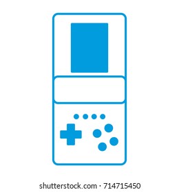 Portable videogame isolated