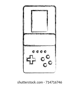 Portable videogame isolated