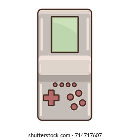 Portable videogame isolated