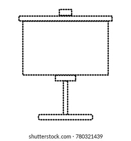 portable whiteboard symbol