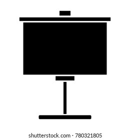 portable whiteboard symbol