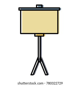 portable whiteboard symbol