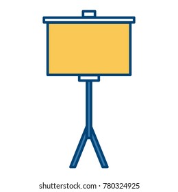 portable whiteboard symbol