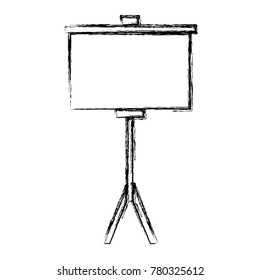 portable whiteboard symbol